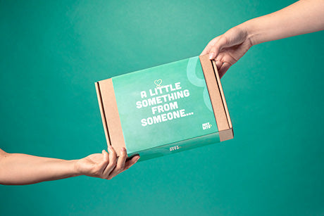 Geschenkbox om de thuiswerkers te bedanken