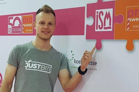 Kevin van JustBite op ISM Keulen 2019