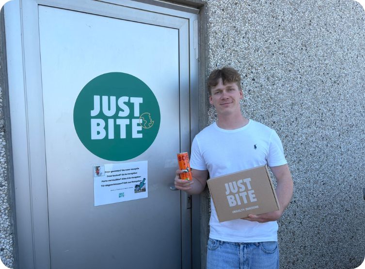 Mijn stage bij JustBite - Verslag van Nathan