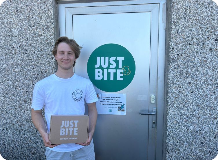 Mijn stage bij JustBite - Verslag van Lukas
