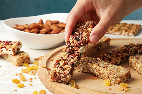 Zelf gezonde snacks maken muesi repen thumb