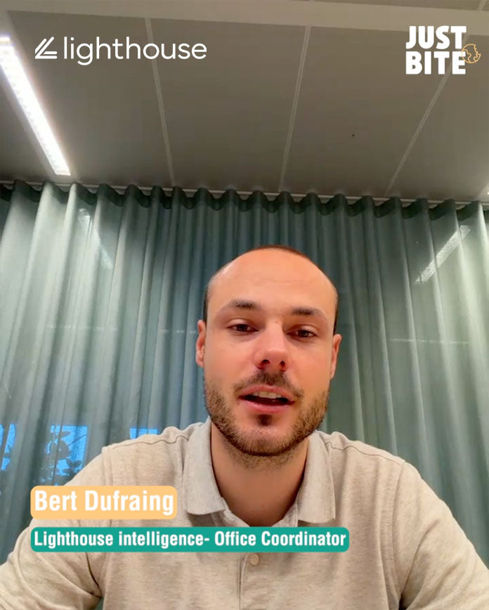 JustBite video testimoniaal van Lighthouse Intelligence