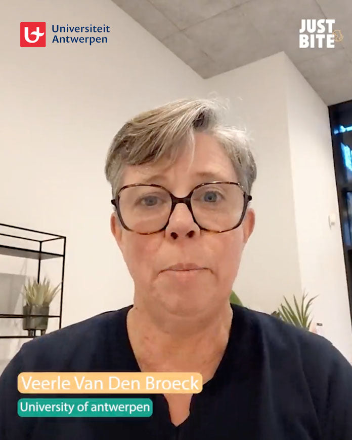 JustBite video testimoniaal van Universiteit Antwerpen