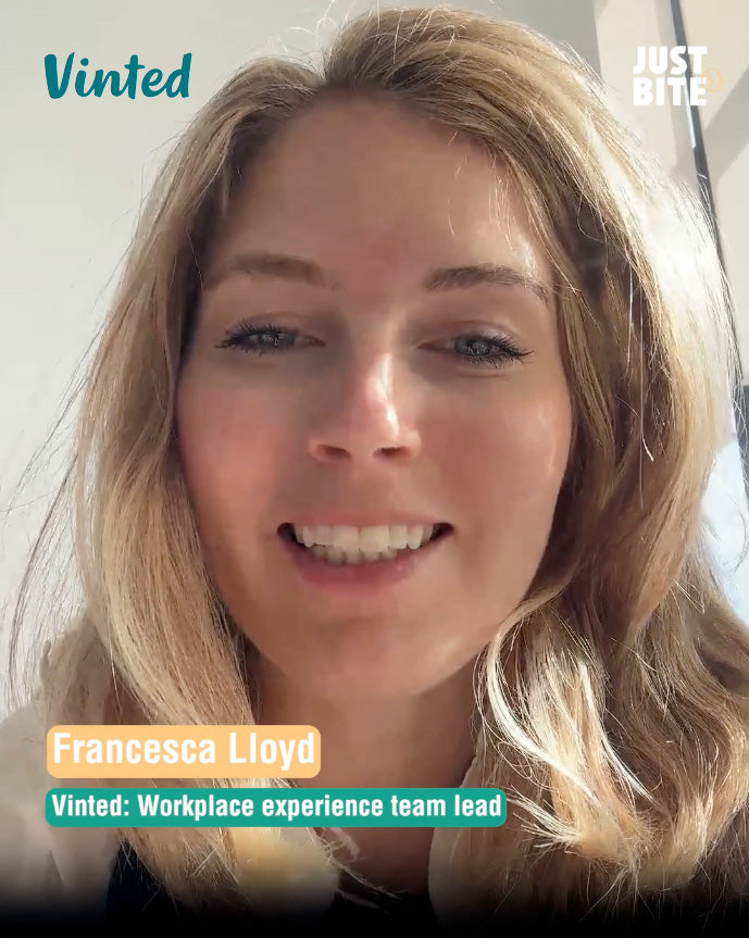 JustBite video testimoniaal van Vinted